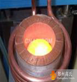 利用中频感应加热设备对有色金属进行熔炼