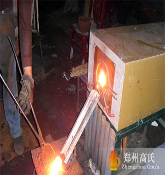 钢坯锻造采用郑州高氏中频透热炉