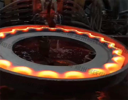 绳轮采用中频加热电源进行淬火热处理