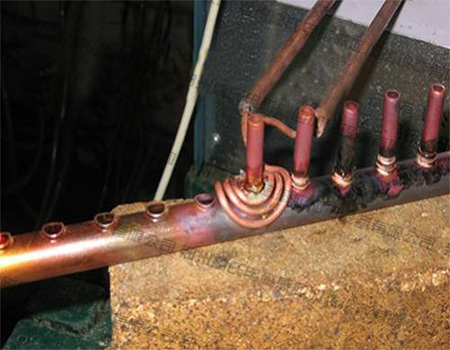 高频钎焊机对空调铜管的焊接